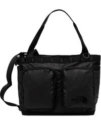 The North Face - Base Camp Voyager Logo-Print Pocket-Detail Tote Bag - Lyst