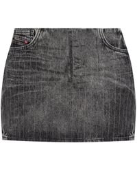 DIESEL - Skirt De-Pra-Mini-S3 - Lyst
