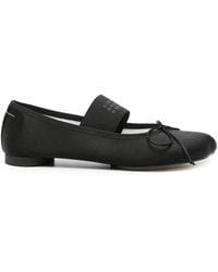 MM6 by Maison Martin Margiela - サテン バレエシューズ - Lyst