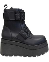 Altercore - Deminis Buckled Platform Boots - Lyst