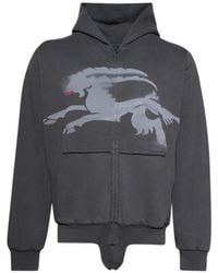 PROTOTYPES - Sprayed-Goat Zip-Up Hoodie - Lyst