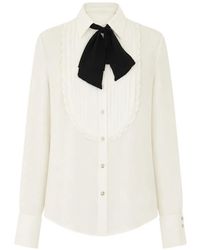 Aniye By - Smoking Pixie Ruffled Shirt - Lyst