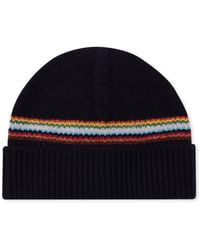 Paul Smith - Artist-Stripe Beanie - Lyst