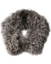 Prada - Shearling-Kragen - Lyst