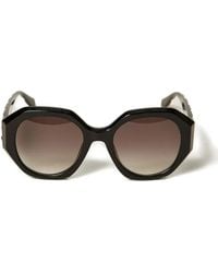 Twinset - Geometric-Frame Sunglasses - Lyst