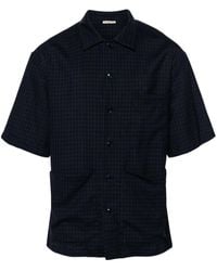 Barena - Camicia Con Colletto Ampio - Lyst