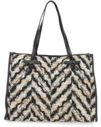 MARCELLA CLUB - Marcella Animalier-Pattern Tote Bag - Lyst