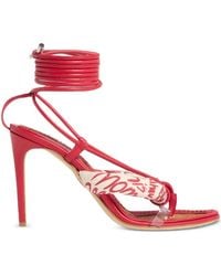DSquared² - Sandalen Mit Hibiskus-Absatz - Lyst