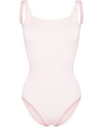 Paramidonna - Maillot De Bain Sophia À Effet Froissé - Lyst