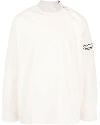 OAMC - Logo-patch Cotton Shirt - Lyst