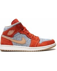 Nike - Air 1 Mid Se "Denim Suede" Sneakers - Lyst
