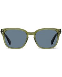 Ferragamo Eyewear - Lunettes De Soleil À Monture Rectangulaire - Lyst