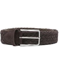 Canali - Leather Belt - Lyst