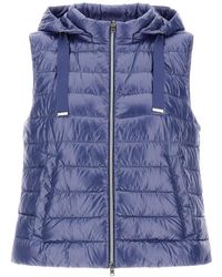 Herno - Quilted Hooded Gilet - Lyst