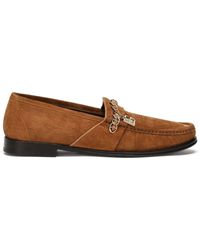 Dolce & Gabbana - Visconti Suede Loafers - Lyst