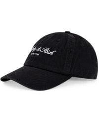 Sporty & Rich - Logo-Embroidered Baseball Cap - Lyst