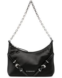 Givenchy - "voyou" Logo-print Shoulder Bag - Lyst