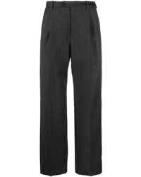 Sandro - Striped Wool Tailored Trousers - Lyst