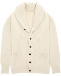 Fortela - Stoke Shawl-Collar Cardigan - Lyst