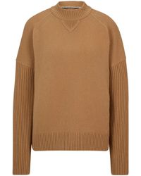 BOSS - Crew-Neck Virgin-Wool Jumper - Lyst
