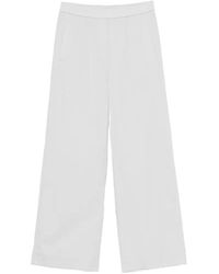 Patrizia Pepe - Poplin Straight-Leg Trousers - Lyst