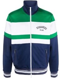 DSquared² - カラーブロック ボンバージャケット - Lyst