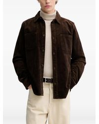 Les Deux - Kody Corduroy Overshirt - Lyst