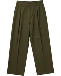 Department 5 - Pantaloni A Gamba Ampia Con Pieghe - Lyst