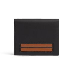 Zegna - Foldable Leather Cardholder - Lyst