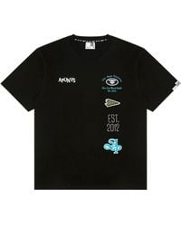 Aape By A Bathing Ape - Text-Print T-Shirt - Lyst