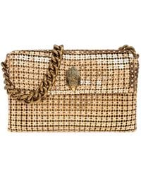 Kurt Geiger - Small Party Chain-Embellished Cross Body Bag - Lyst