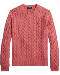 Polo Ralph Lauren - Long-Sleeve Cable-Knit Sweater - Lyst