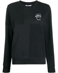A.P.C. Sweater Met Logoprint - Blauw