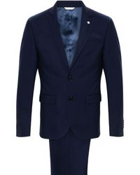 Manuel Ritz - Single-breasted Wool Suit - Lyst