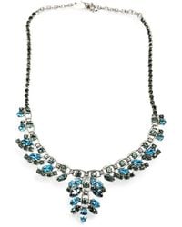 Madison - Rhinestone-Embellished Chain Necklace - Lyst