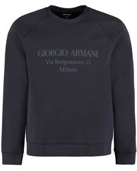Giorgio Armani - Sweaters Blue - Lyst