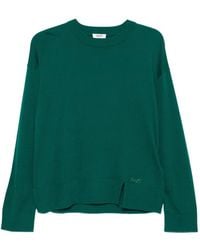 Liu Jo - Pullover Mit Strass-Logo - Lyst