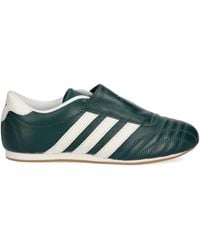 adidas - Taekwondo Three-Stripe Slip-On Sneakers - Lyst