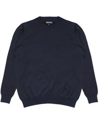 Barbour - Crew-Neck Cotton Sweater - Lyst