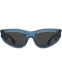 Burberry - Classic Oval-frame Sunglasses - Lyst