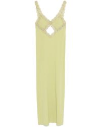 Blumarine - Corded-Lace Maxi Dress - Lyst