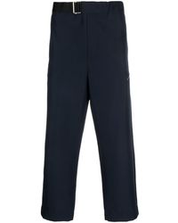 OAMC - Cotton Cropped Trousers - Lyst