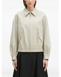 Undercover - Tie-Back Zip-Front Jacket - Lyst
