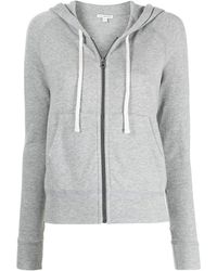 james perse zip up moletom com capuz