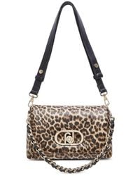 Liu Jo - Medium Lapuffy Animal-Print Chain-Strap Shoulder Bag - Lyst