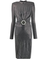 Philipp Plein - Crystal Long Dress - Lyst