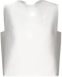 Violante Nessi - Son Bow-Detail Sleeveless Top - Lyst