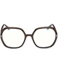 Tom Ford - Geometric-Frame Glasses - Lyst