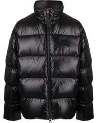 Burberry - Equestrian Knight-patch Padded Jacket - Lyst