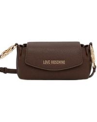 Love Moschino - Logo-Lettering Cross Body Bag - Lyst